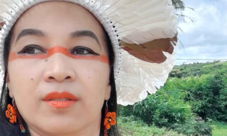 (foto: Arquivo pessoal) retrato da escritora Auritha Tabajara